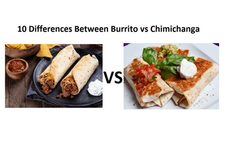 10 Differences Between Burrito vs Chimichanga