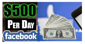 How to Earn Money on Facebook $500 every day