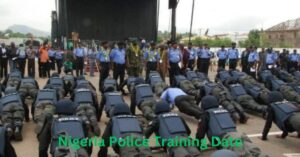 Nigeria Police Training Date